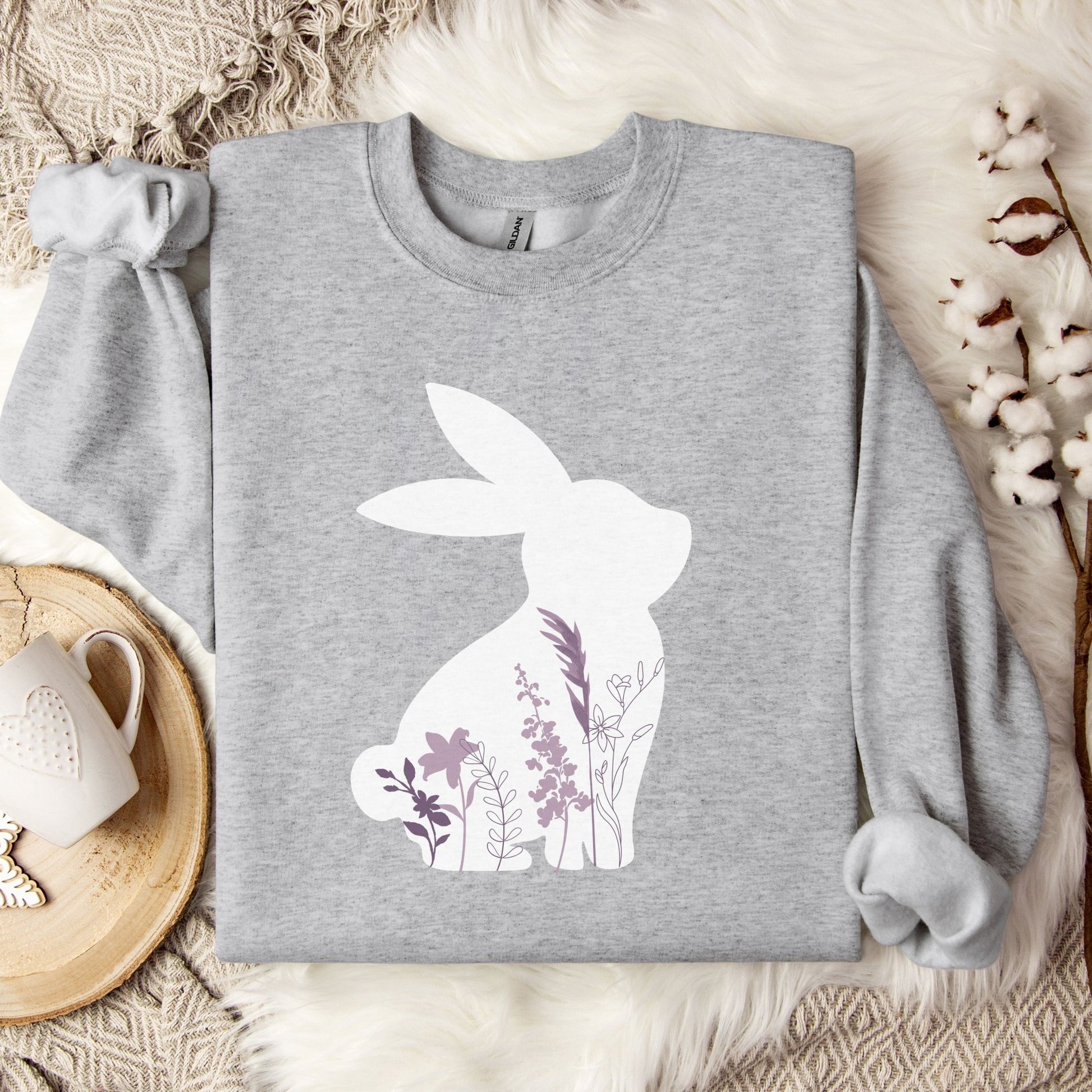 Bunny Silhouette Unisex Sweatshirt - Chester & Co.