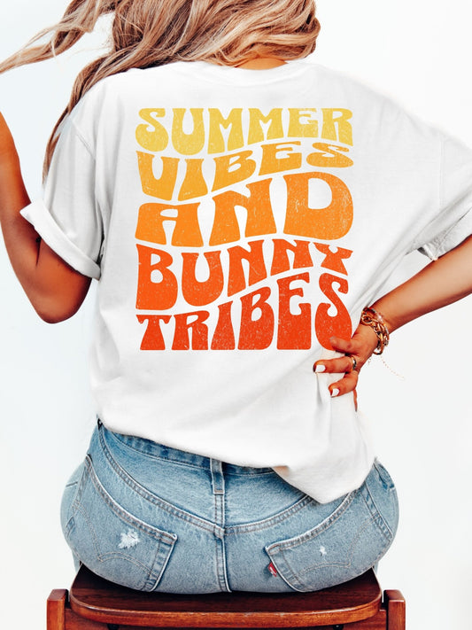 Bunny Tribes Unisex Garment - Dyed Heavyweight T-Shirt - Chester & Co.