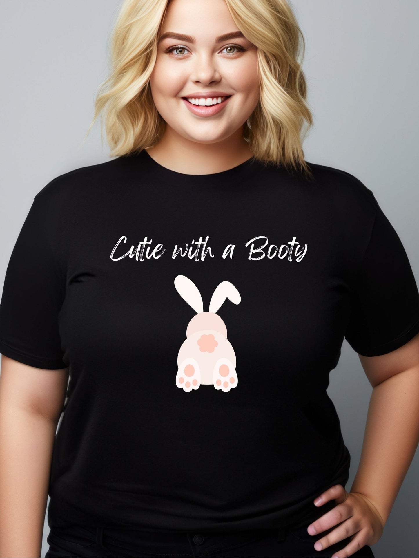 Cutie With a Booty Unisex T-Shirt - Chester & Co.
