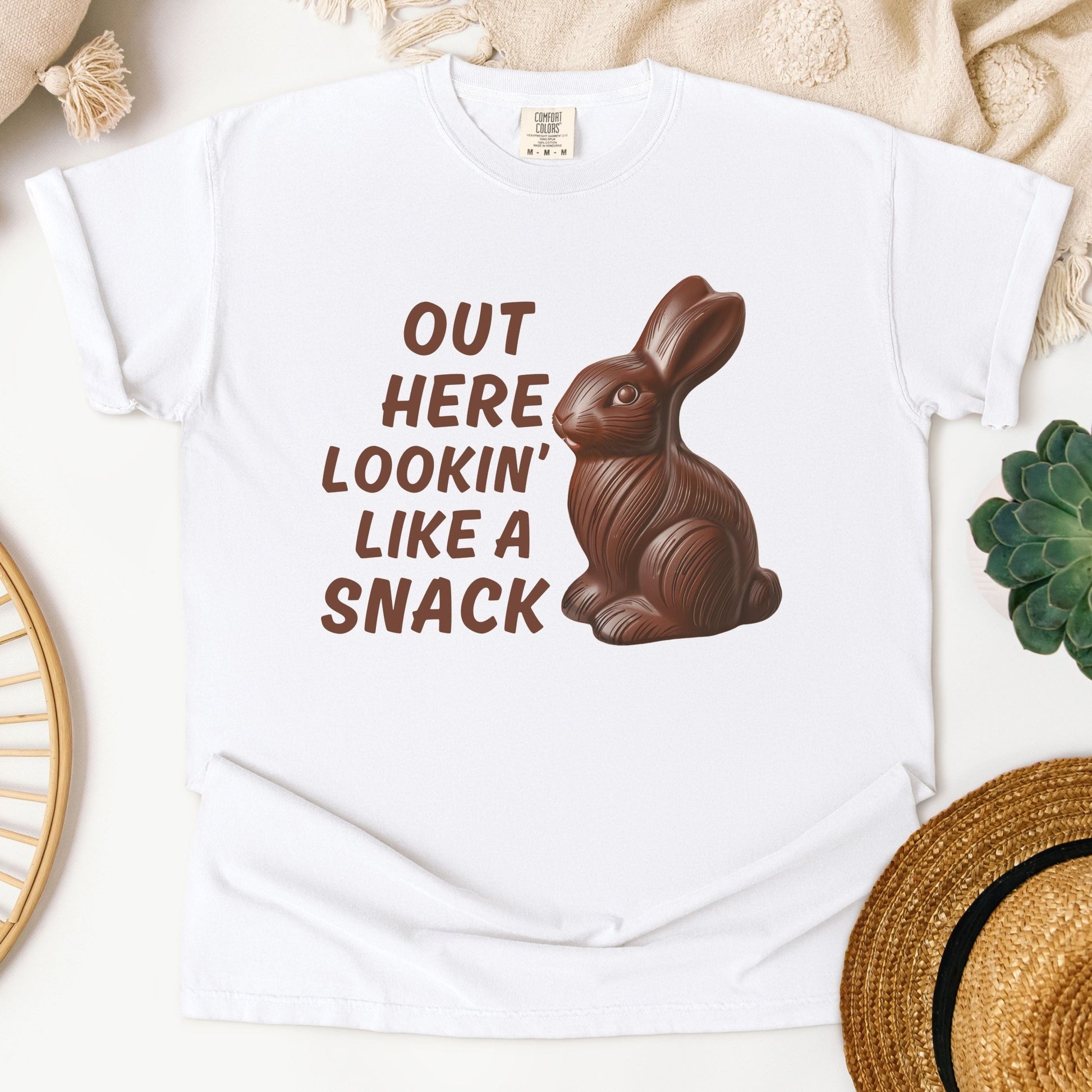 Lookin' Like A Snack Unisex Garment - dyed Heavyweight T-Shirt - Chester & Co.