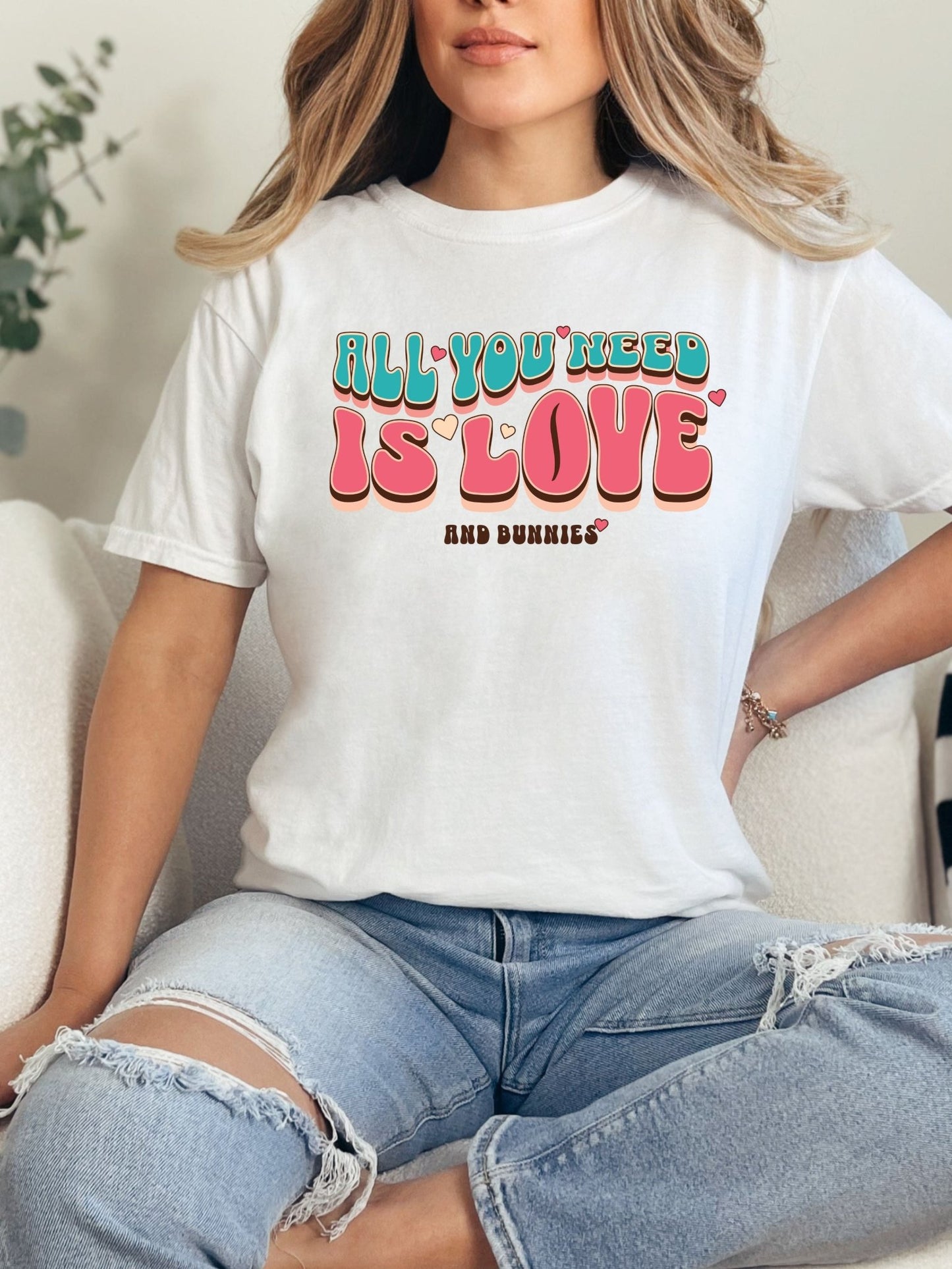 All You Need Unisex Garment - Dyed Heavyweight T-Shirt - Chester & Co.