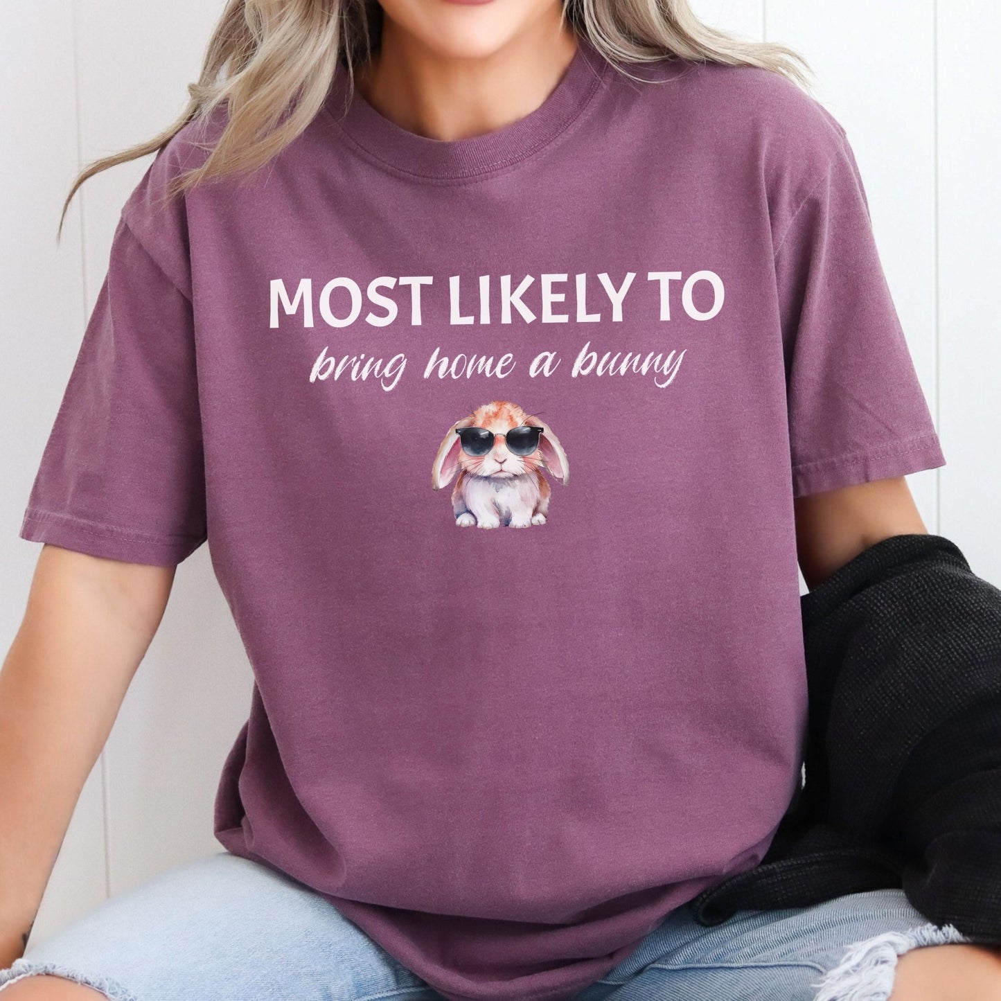 Most Likely To Unisex Garment - dyed Heavyweight T-Shirt - Chester & Co.