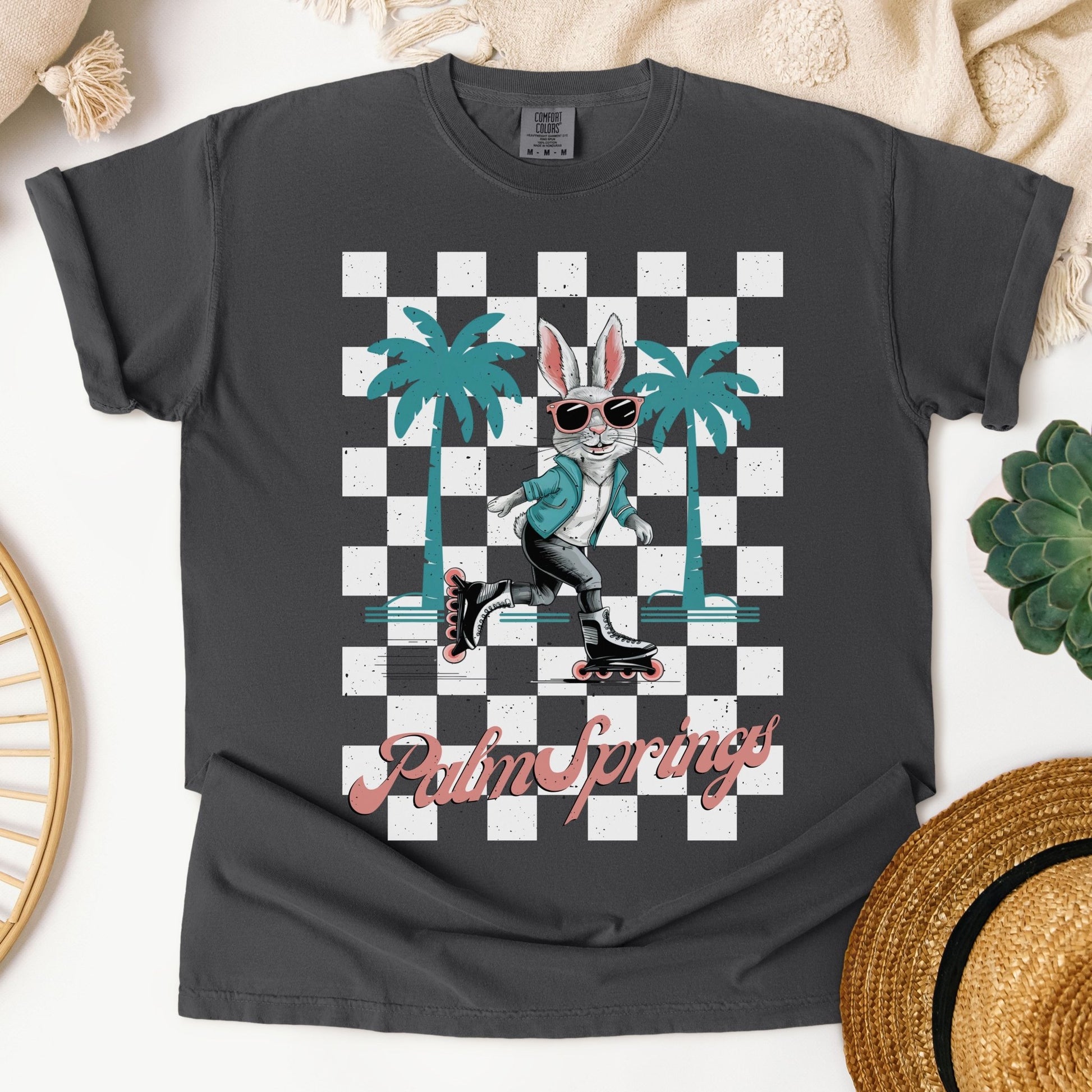 Palm Springs Unisex Garment - dyed Heavyweight T-Shirt - Chester & Co.