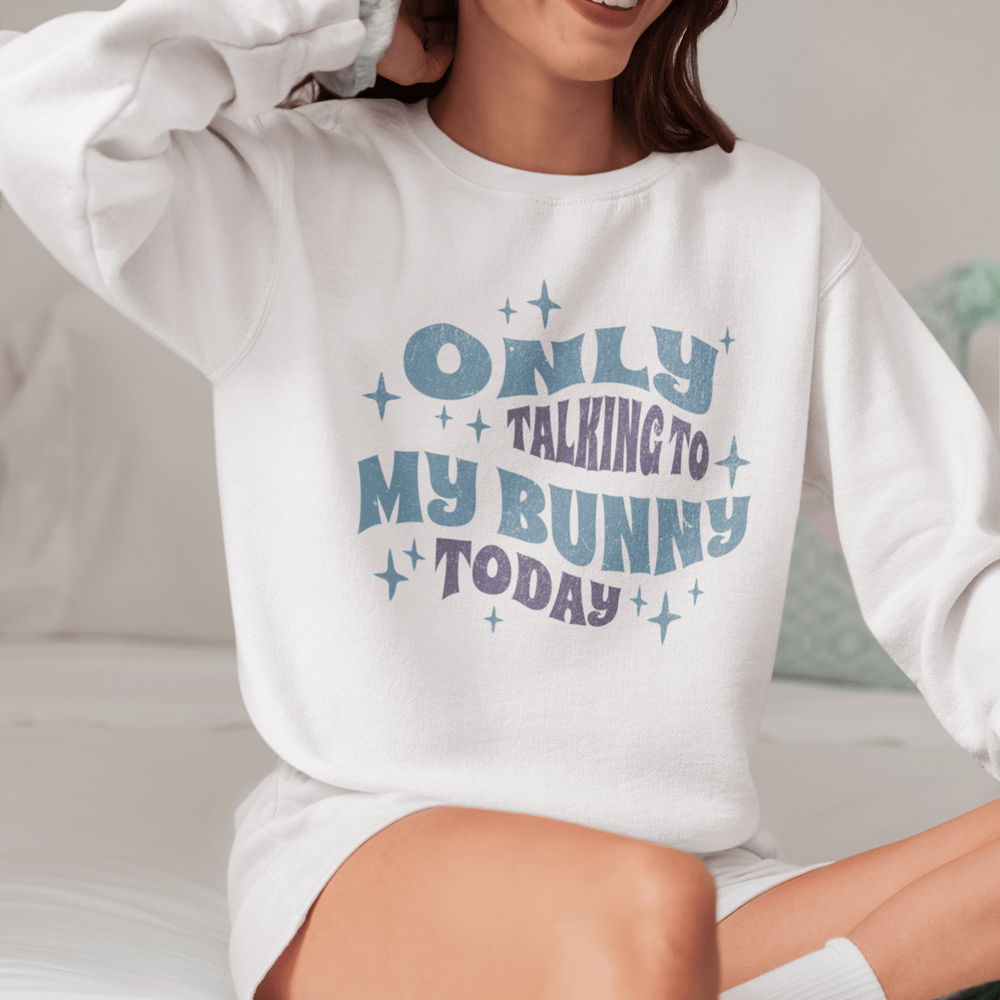 Only Talking To My Bunny Unisex Sweatshirt - Chester & Co.