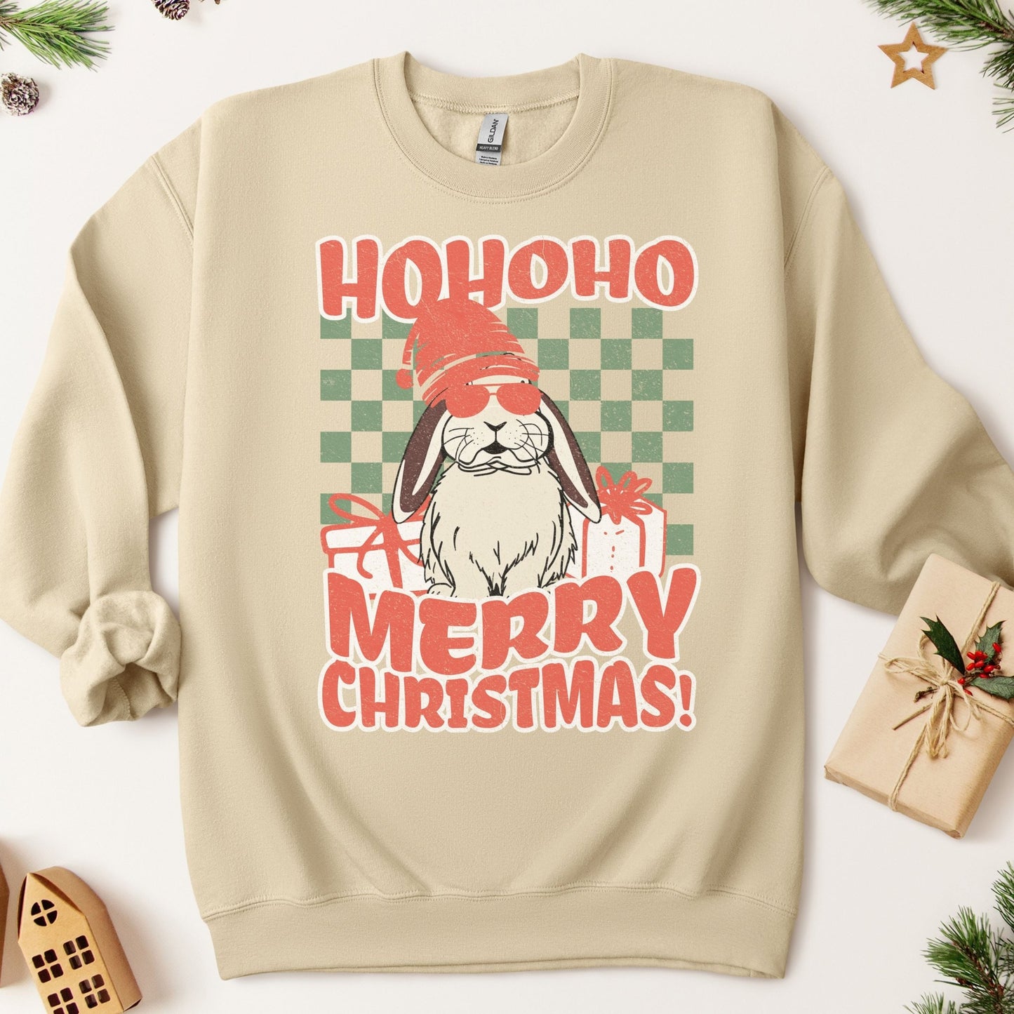 Santa Bunny Unisex Sweatshirt - Chester & Co.