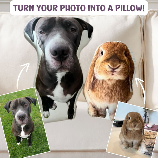 Your Photo Custom - Shaped Pillow - Chester & Co.