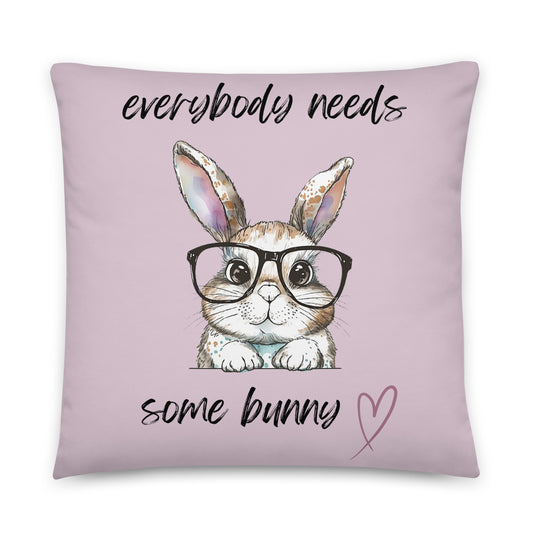 Everybody Needs Some Bunny Pillow - Chester & Co.