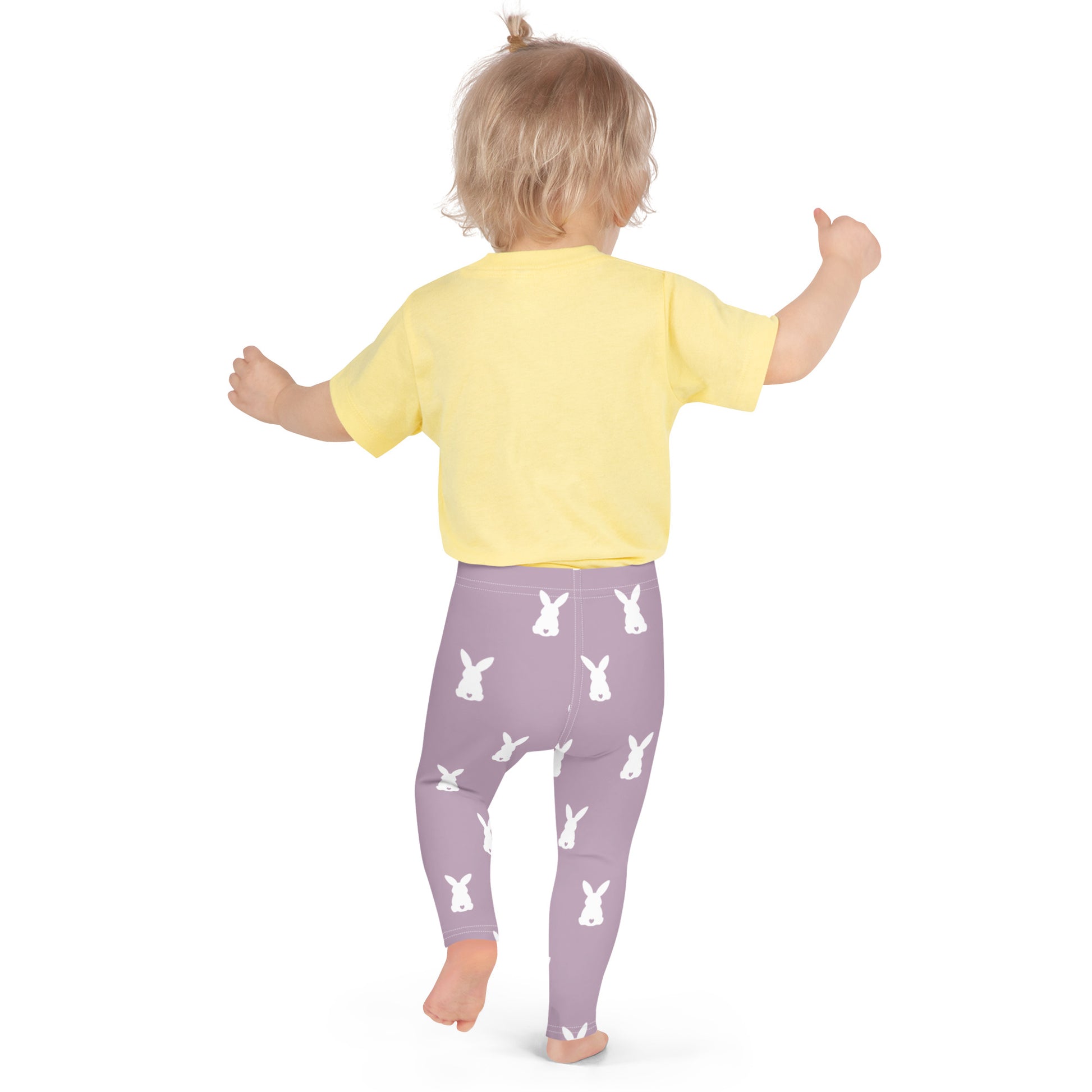 White Bunny Kid's Leggings - Chester & Co.