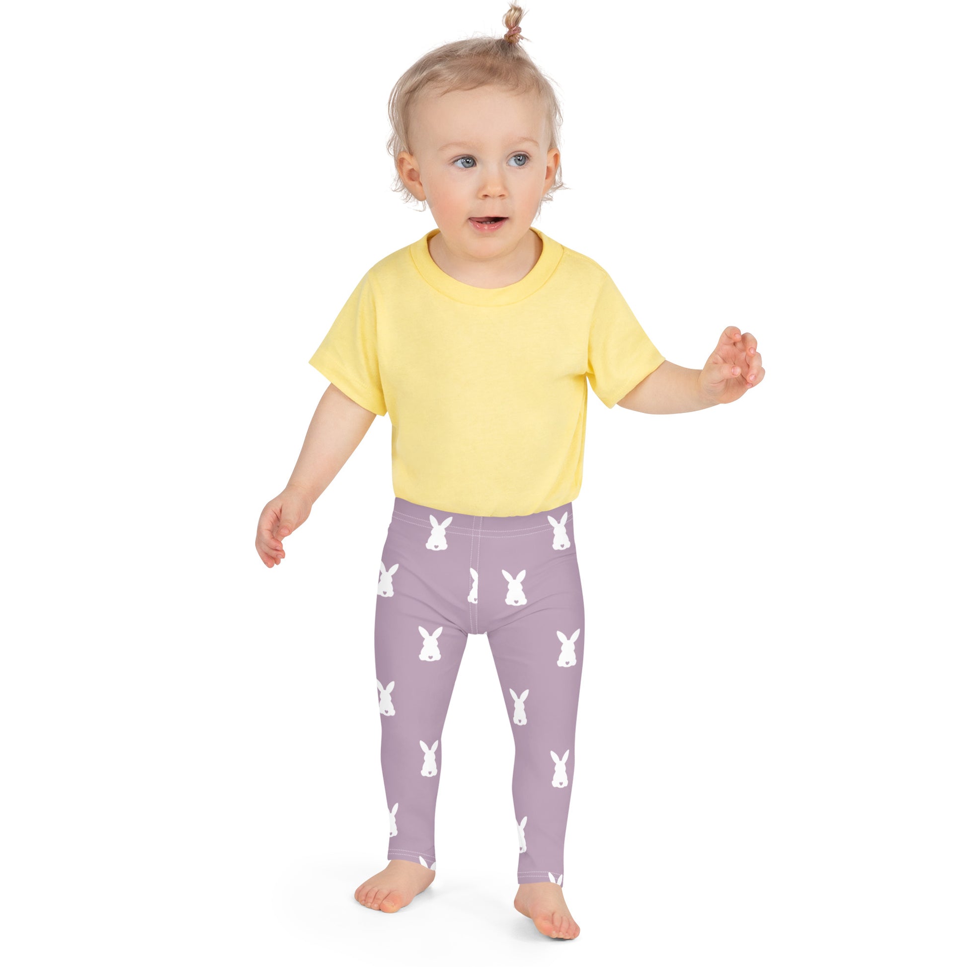 White Bunny Kid's Leggings - Chester & Co.