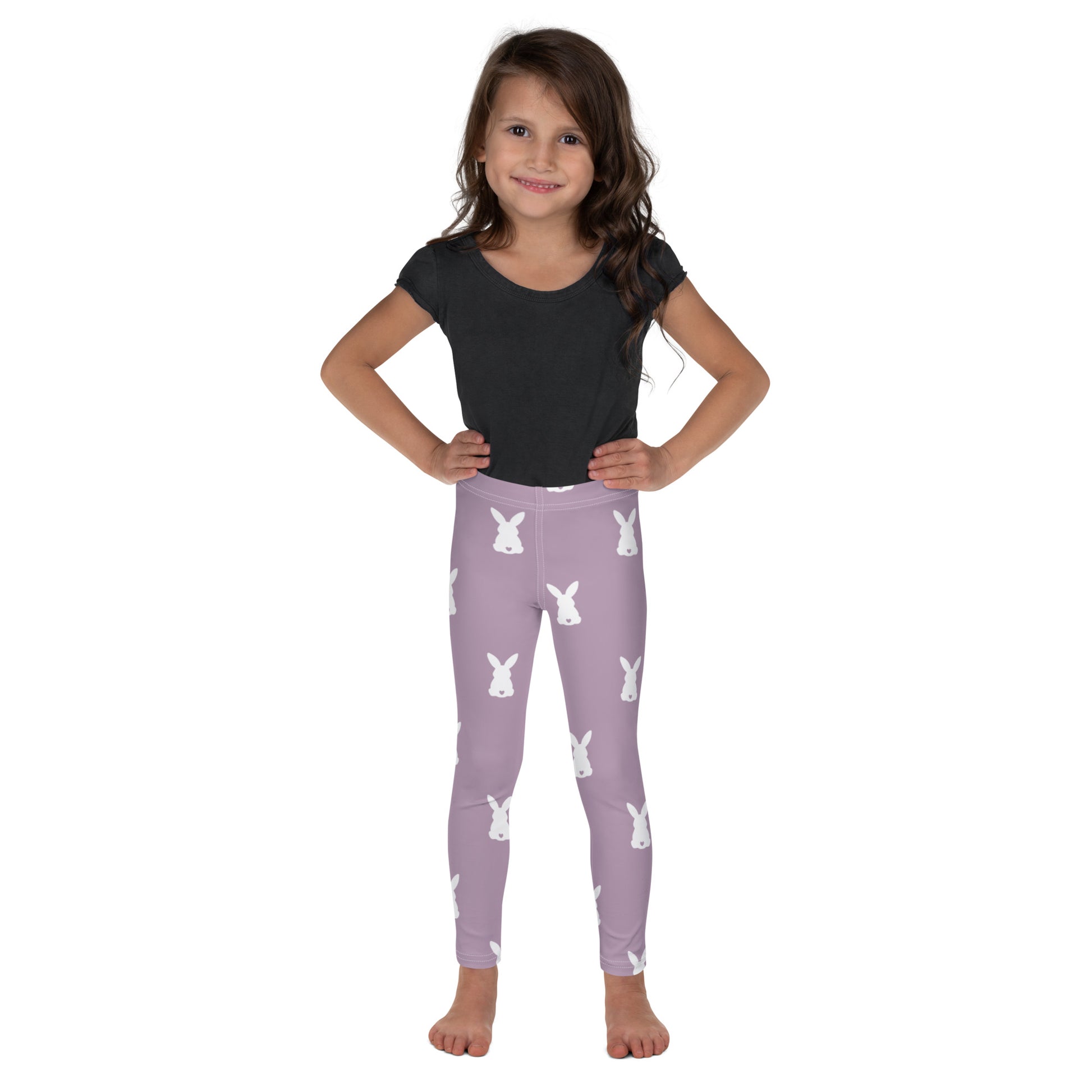 White Bunny Kid's Leggings - Chester & Co.