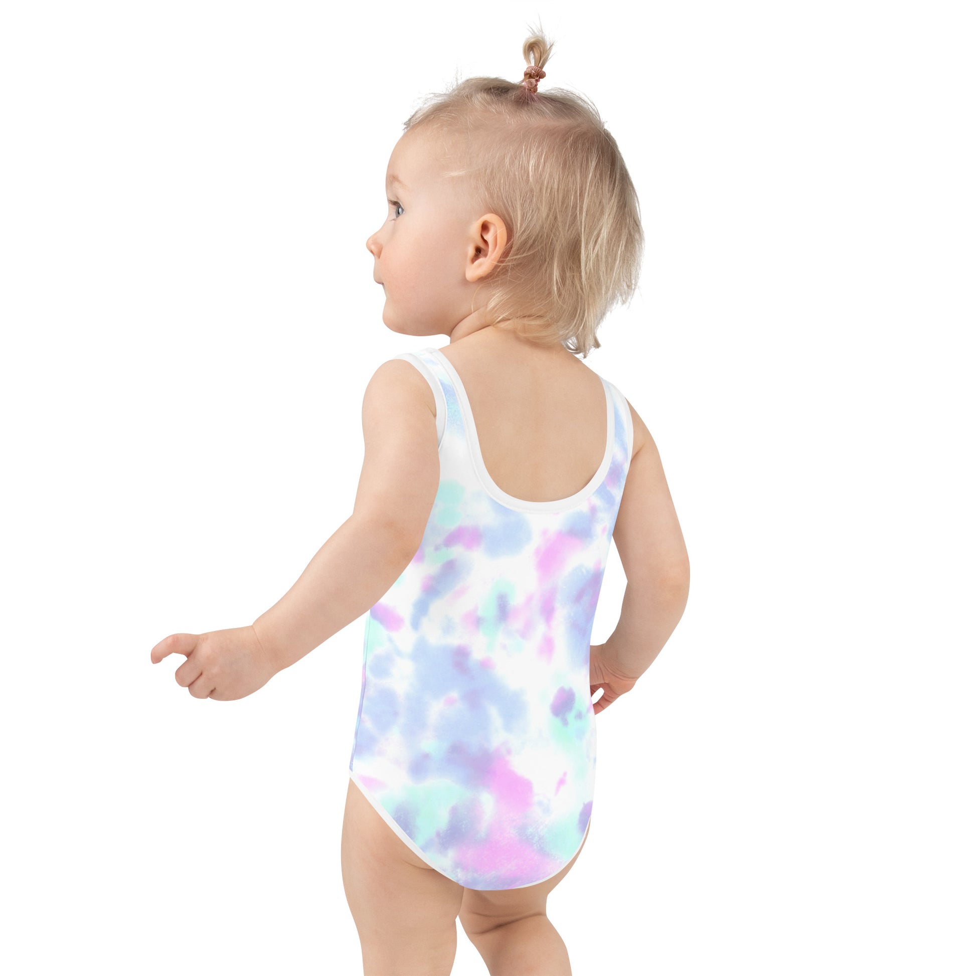 Tie Dye Bunny Kids Swimsuit - Chester & Co.