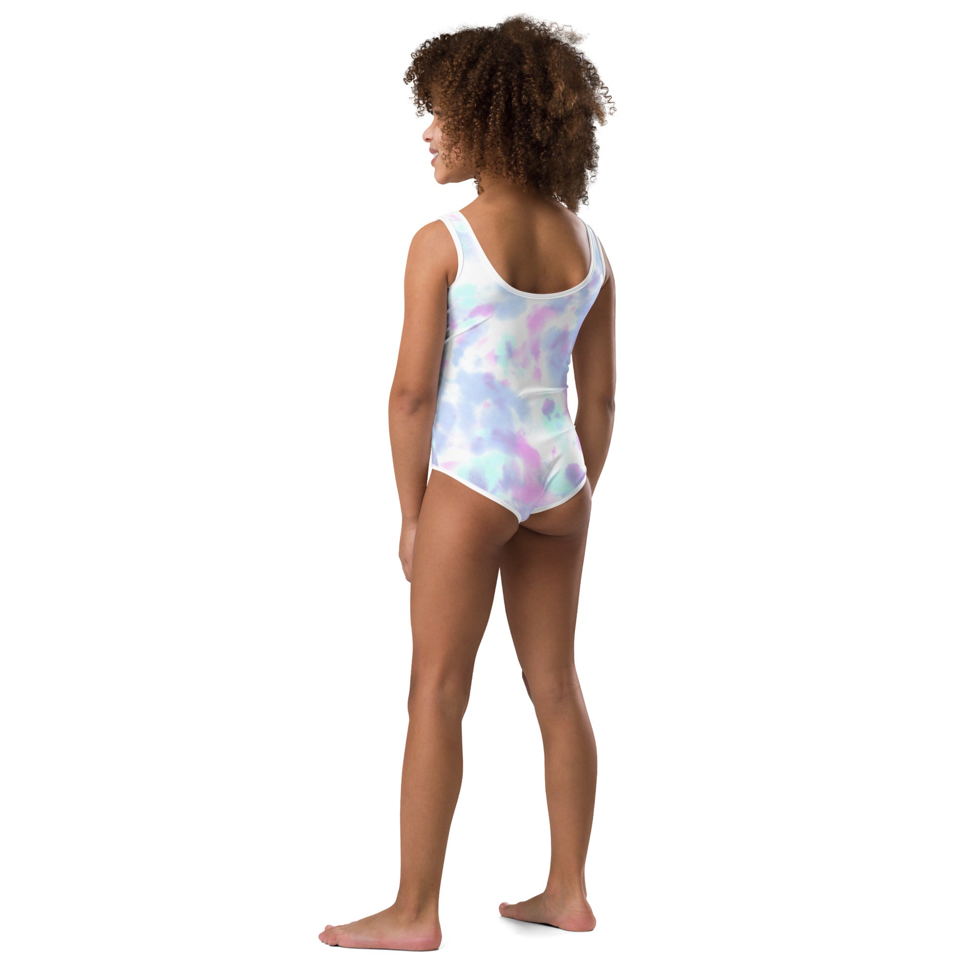 Tie Dye Bunny Kids Swimsuit - Chester & Co.