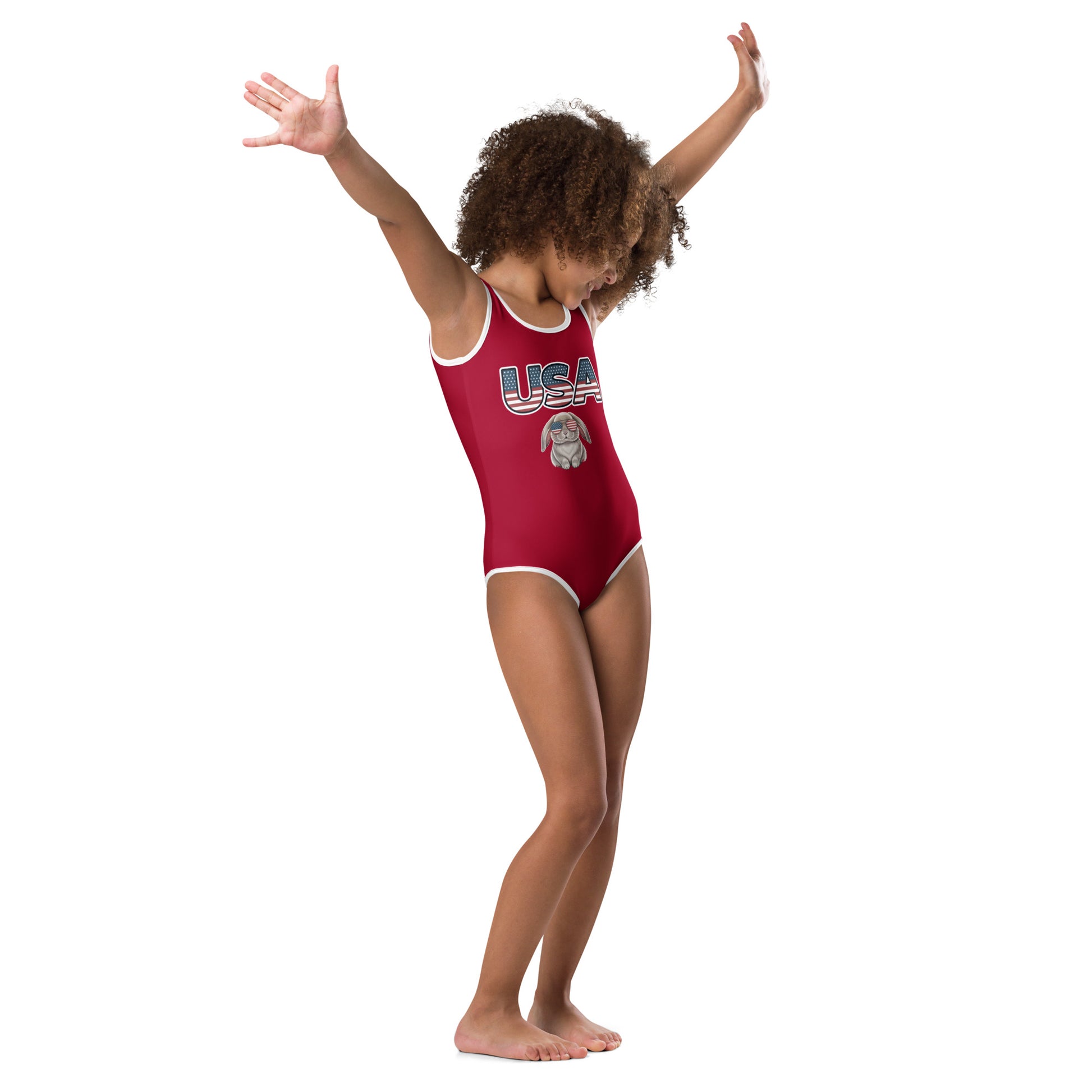 USA Bunny Kids Swimsuit - Chester & Co.