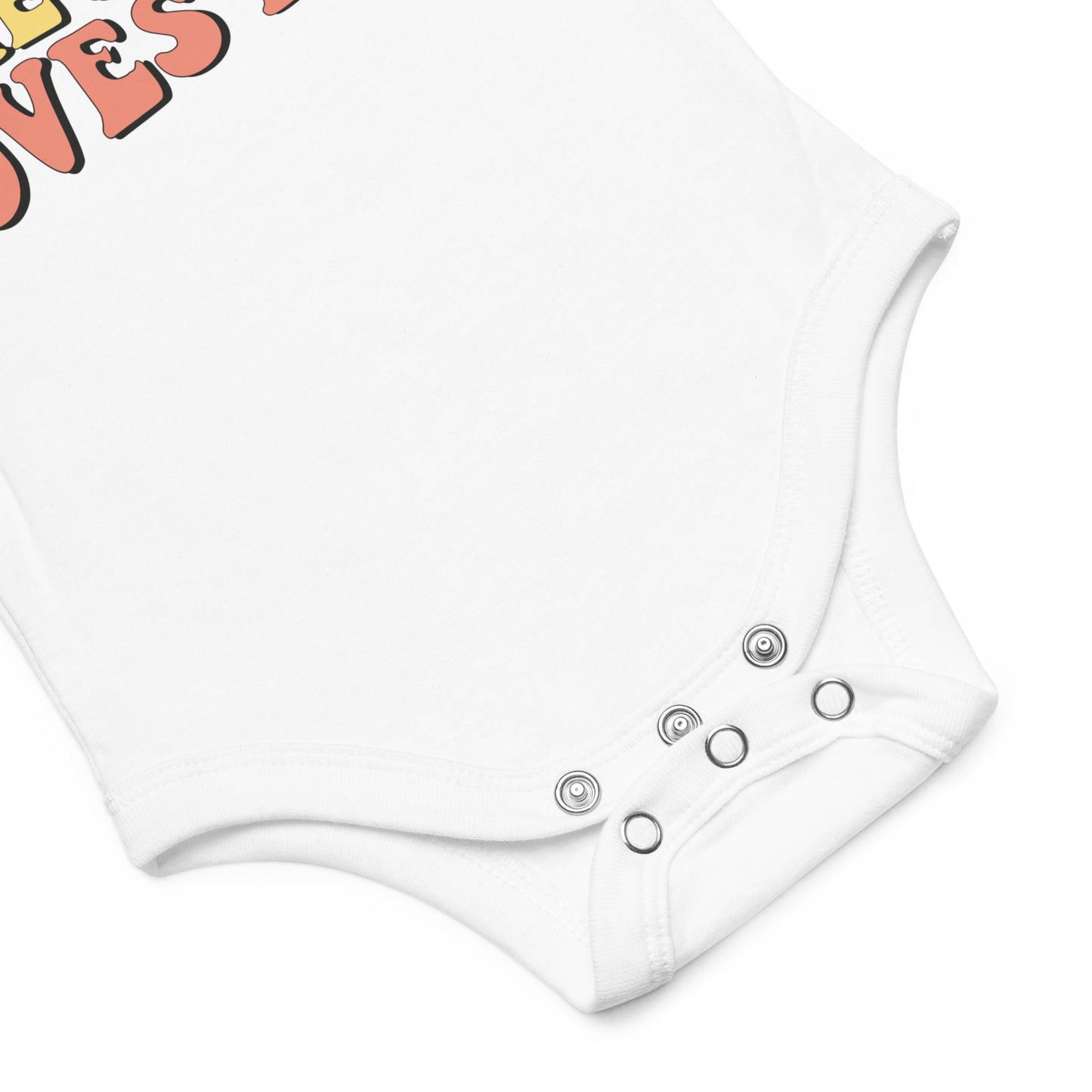 Some Bunny Loves You Baby Short Sleeve One Piece - Chester & Co.