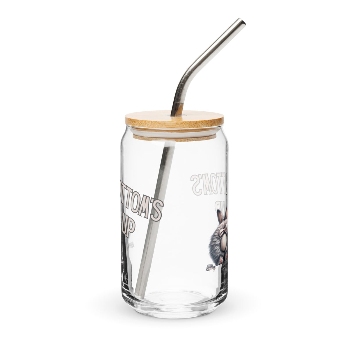 Bottom's Up Can - shaped Glass - Chester & Co.