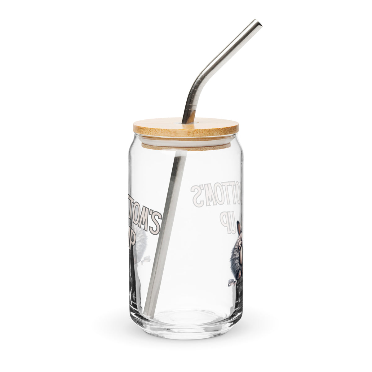 Bottom's Up Can - shaped Glass - Chester & Co.