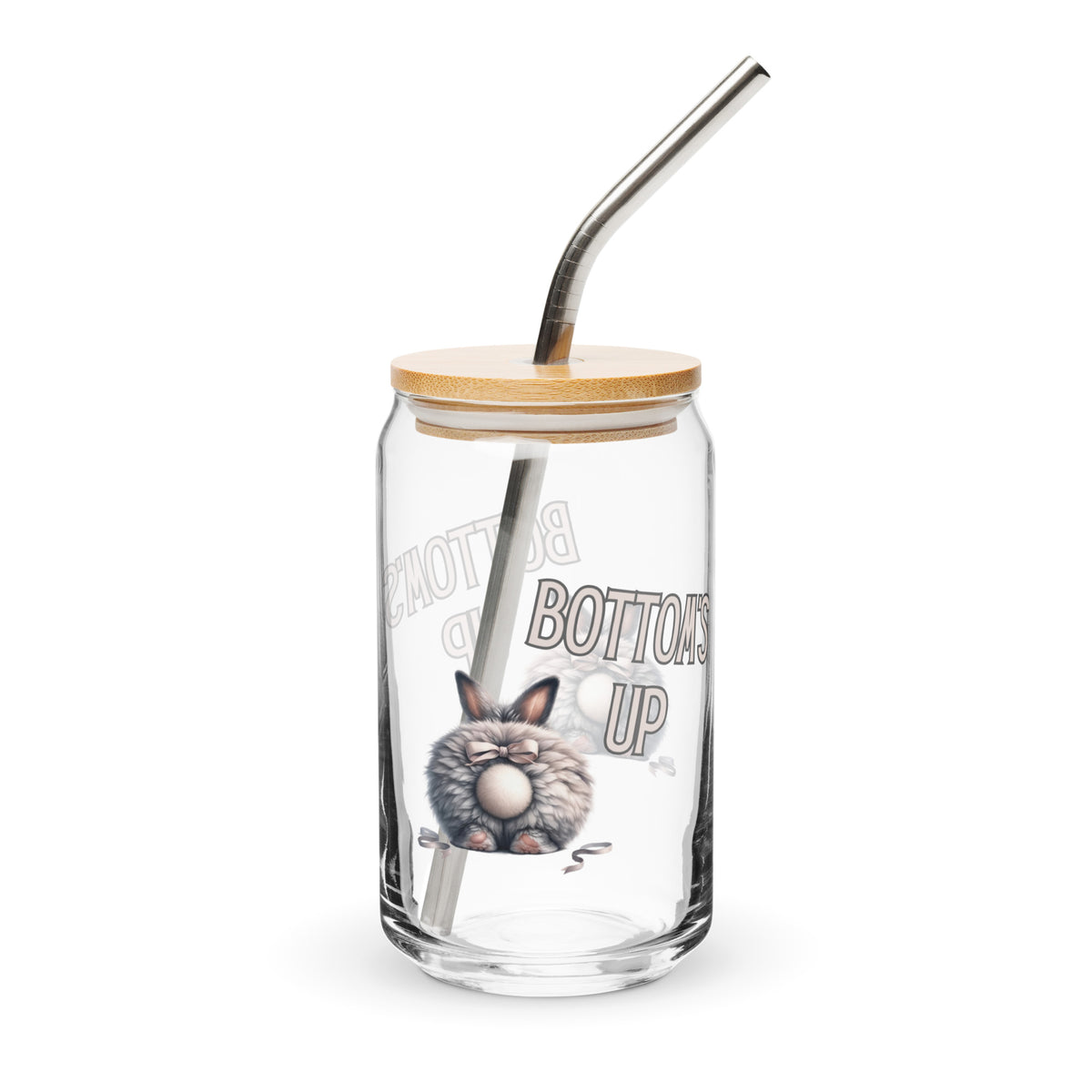 Bottom's Up Can - shaped Glass - Chester & Co.