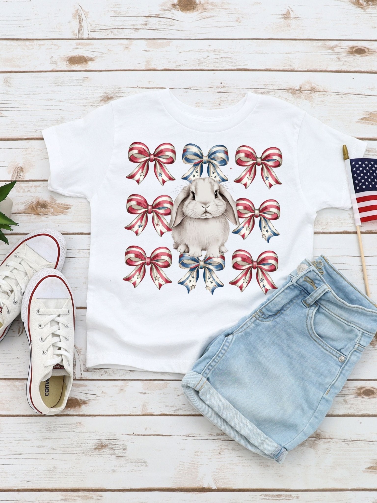 Coquette Bows Toddler Short Sleeve Tee - Chester & Co.