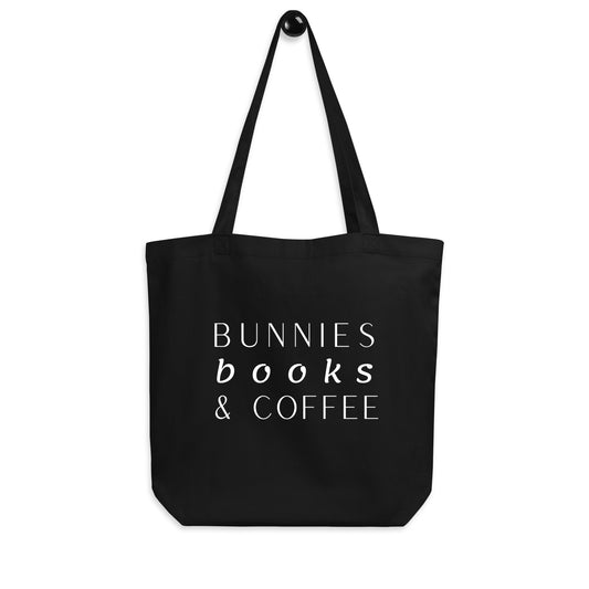 Bunnies, Books & Coffee Eco Tote Bag - Chester & Co.
