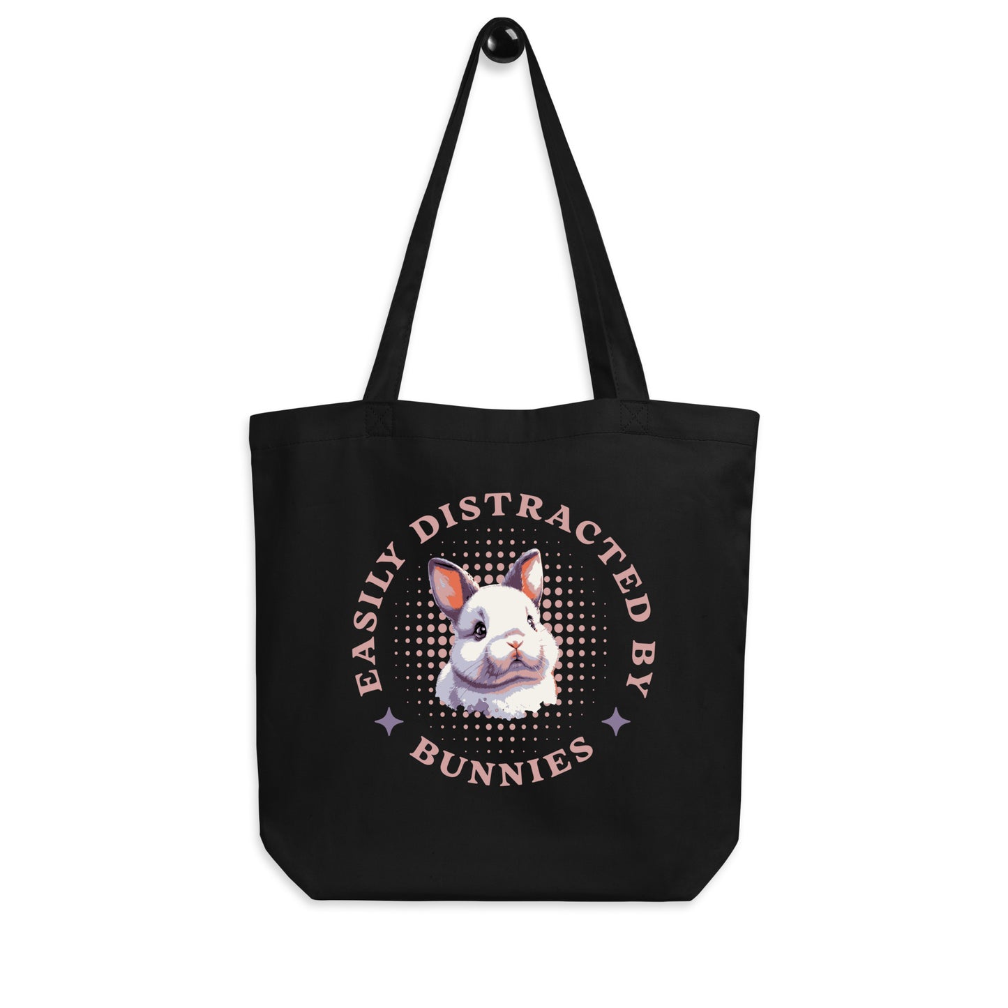 Easily Distracted by Bunnies Eco Tote Bag - Chester & Co.
