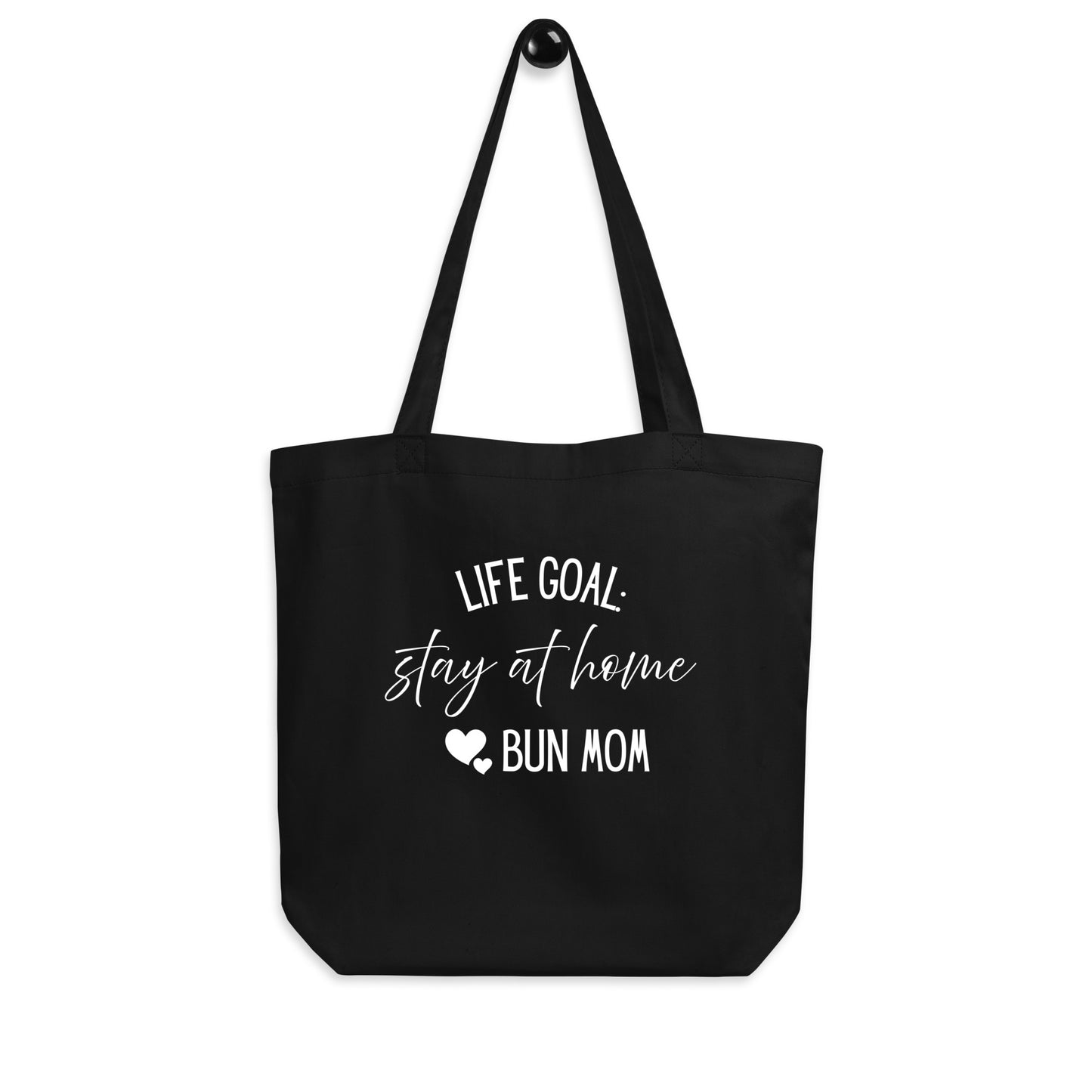 Stay at Home Bun Mom Eco Tote Bag - Chester & Co.