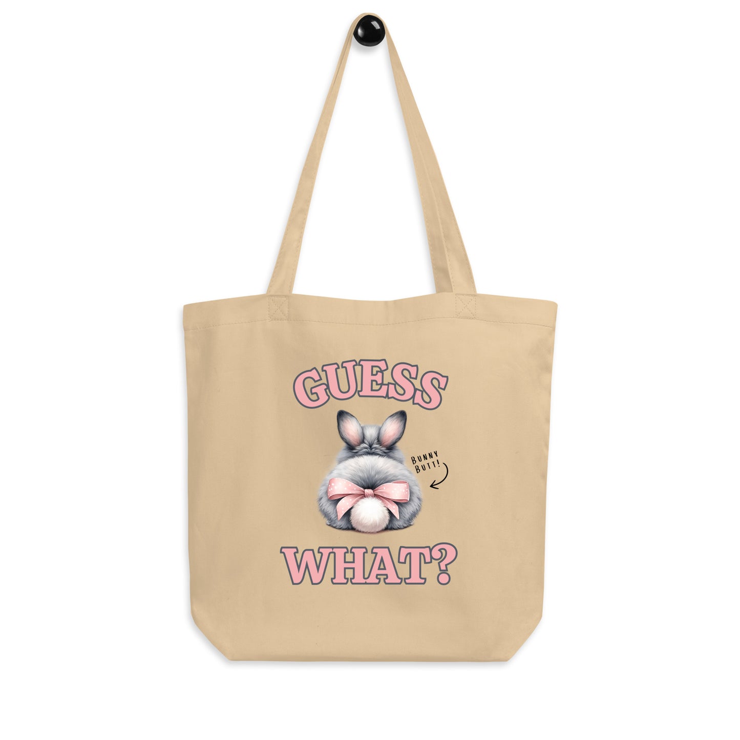 Guess What? Bunny Butt Eco Tote Bag - Chester & Co.