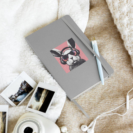 Cool Bunny Hardcover Bound Notebook - Chester & Co.