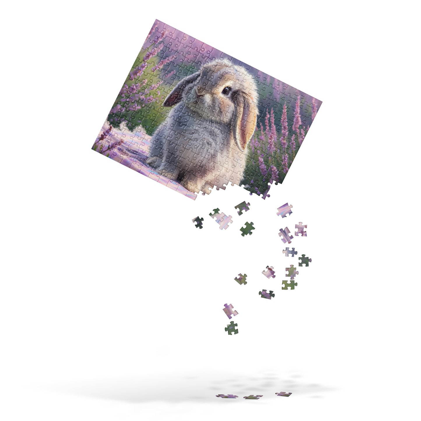Lavender Blossoms Jigsaw Puzzle - Chester & Co.