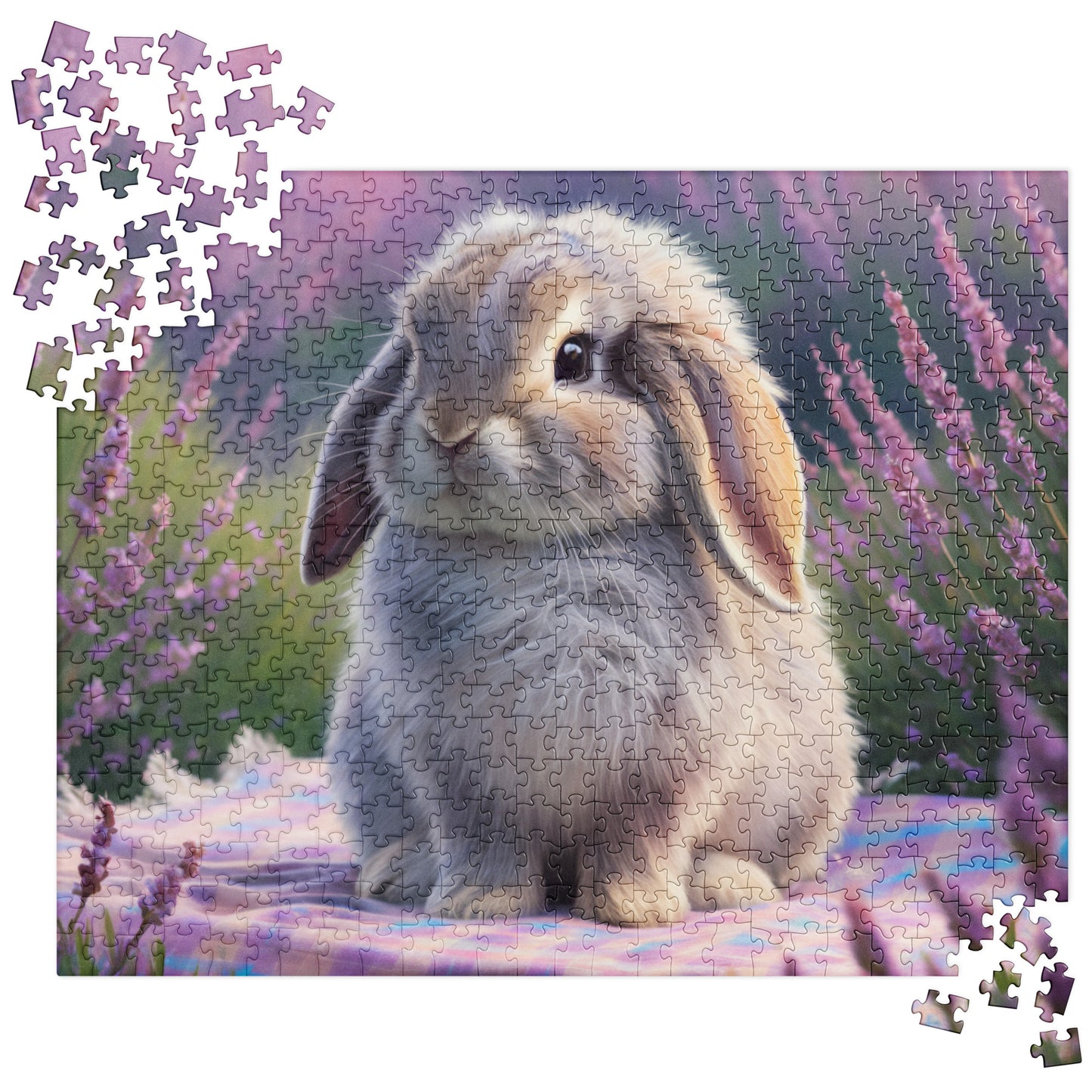 Lavender Blossoms Jigsaw Puzzle - Chester & Co.
