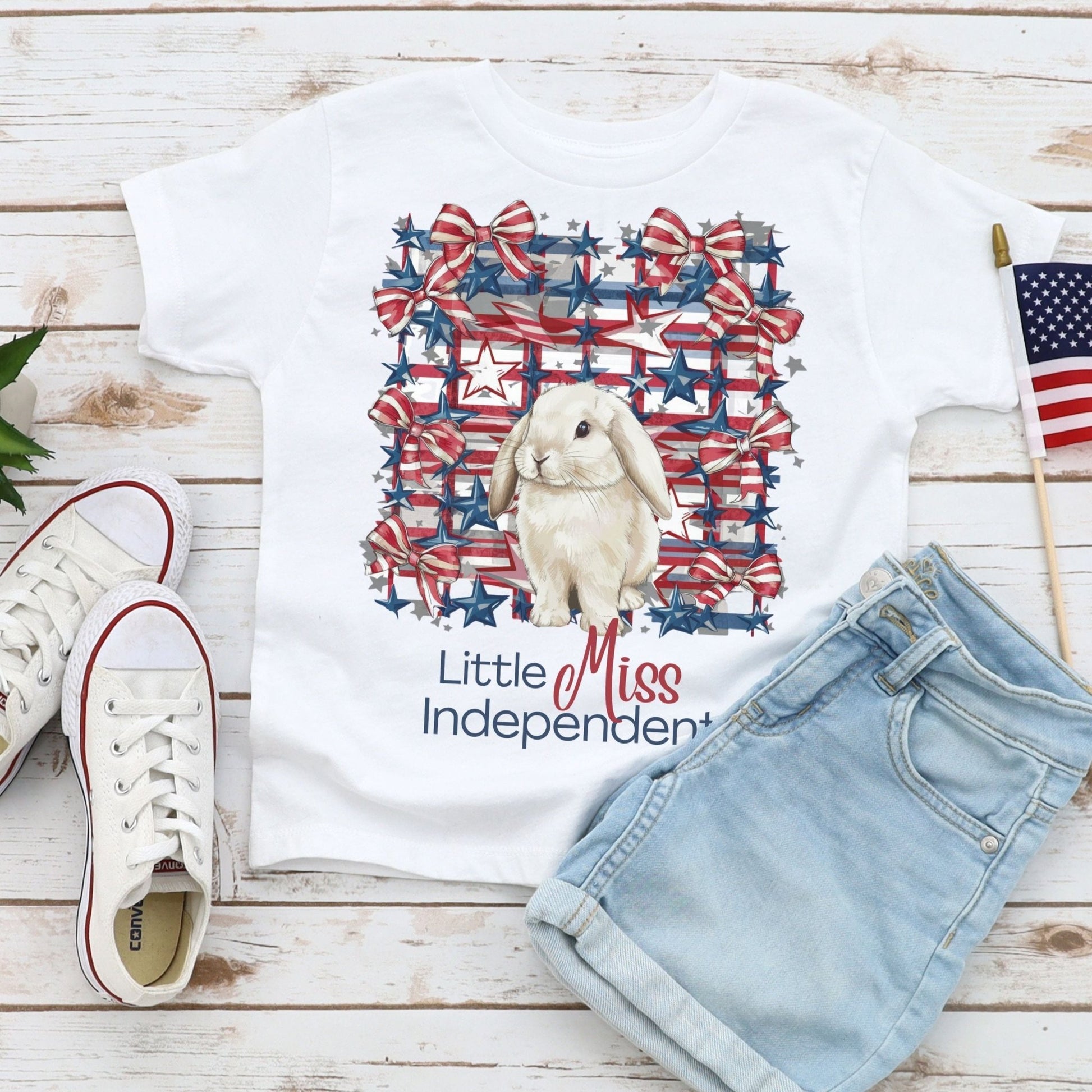 Little Miss Independent Toddler Short Sleeve Tee - Chester & Co.