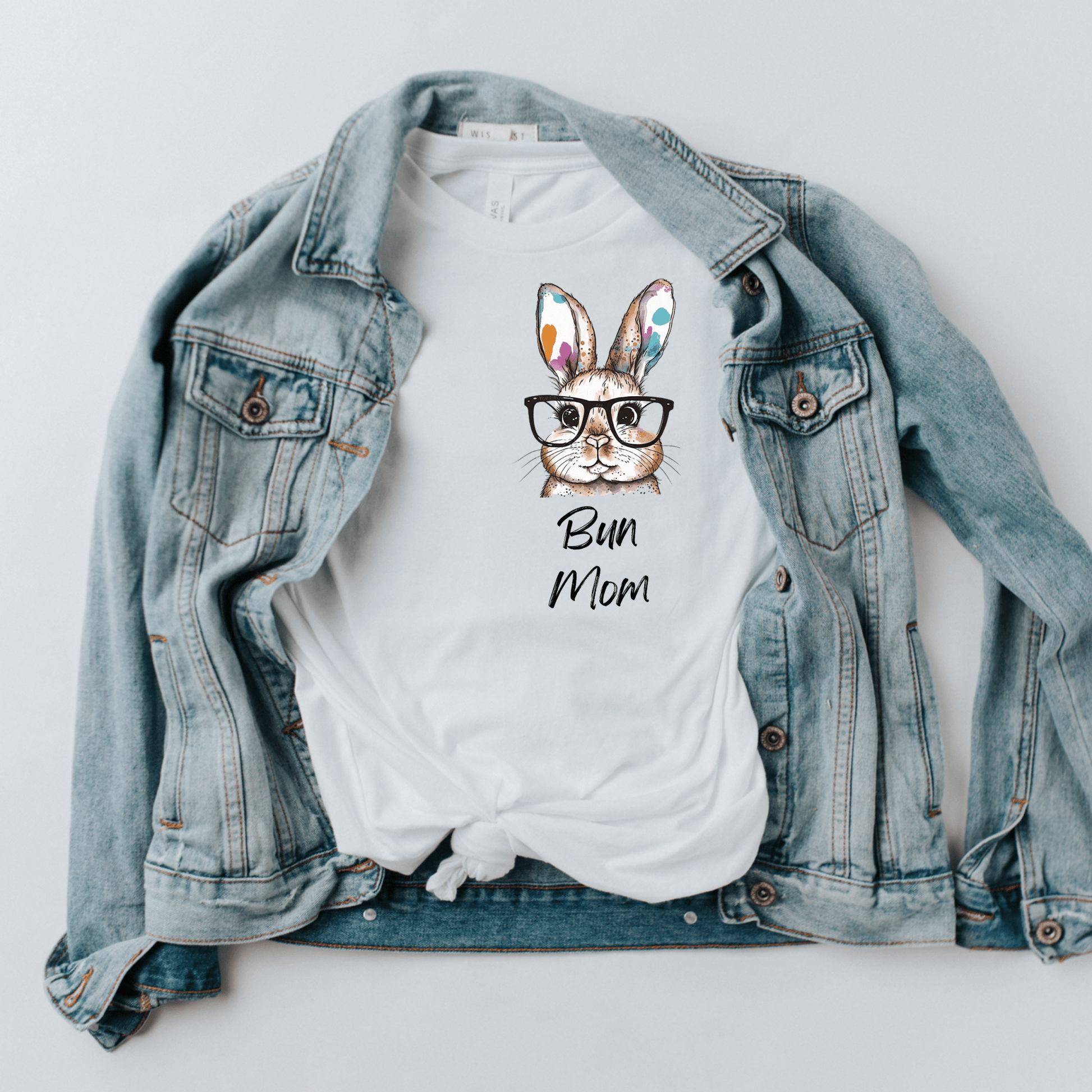 Bun Mom Watercolor Unisex T-Shirt - Chester & Co.