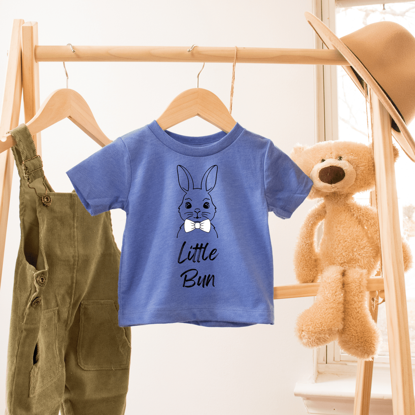 Little Bun Bowtie Baby Jersey Short Sleeve Tee - Chester & Co.