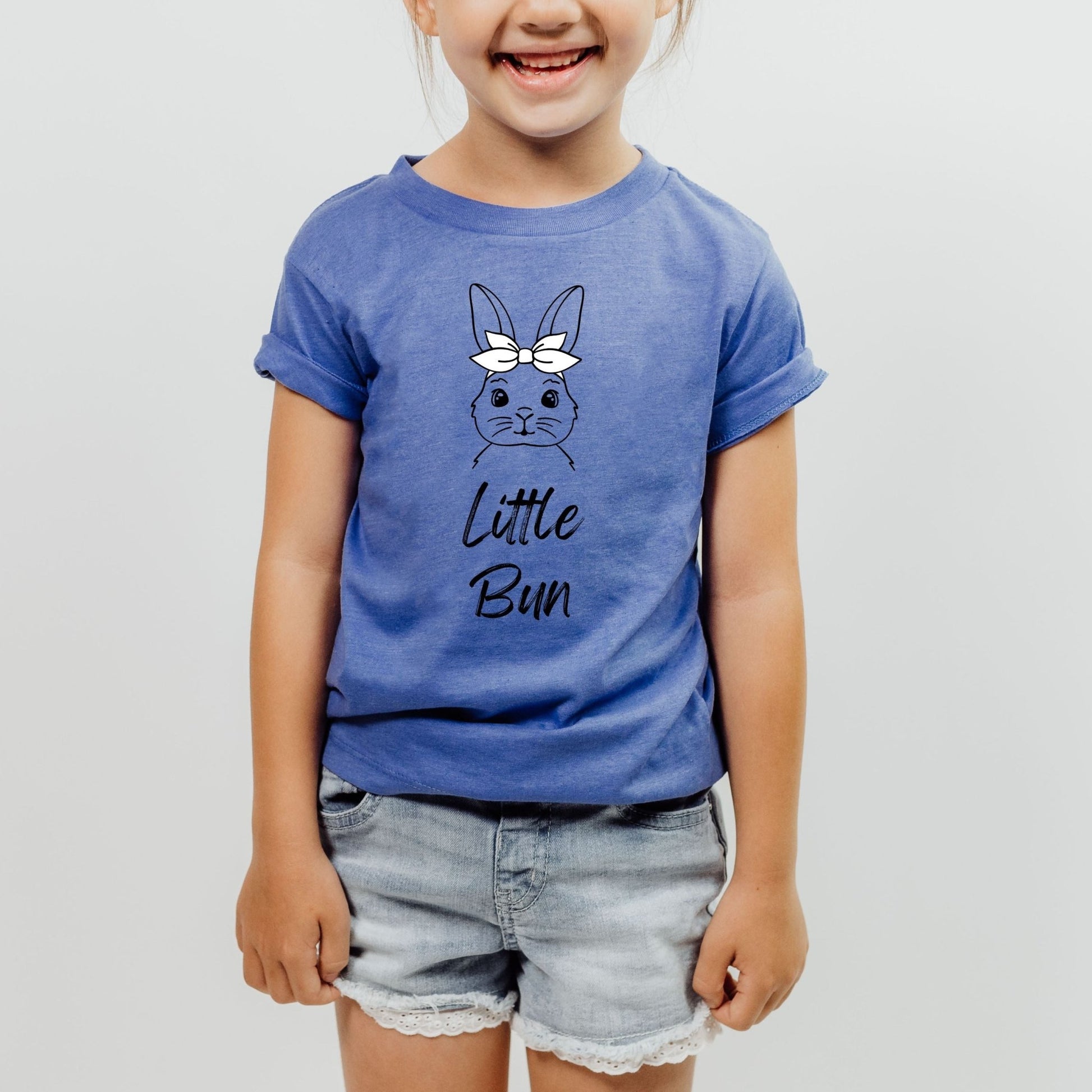 Little Bun Bow Toddler Short Sleeve Tee - Chester & Co.
