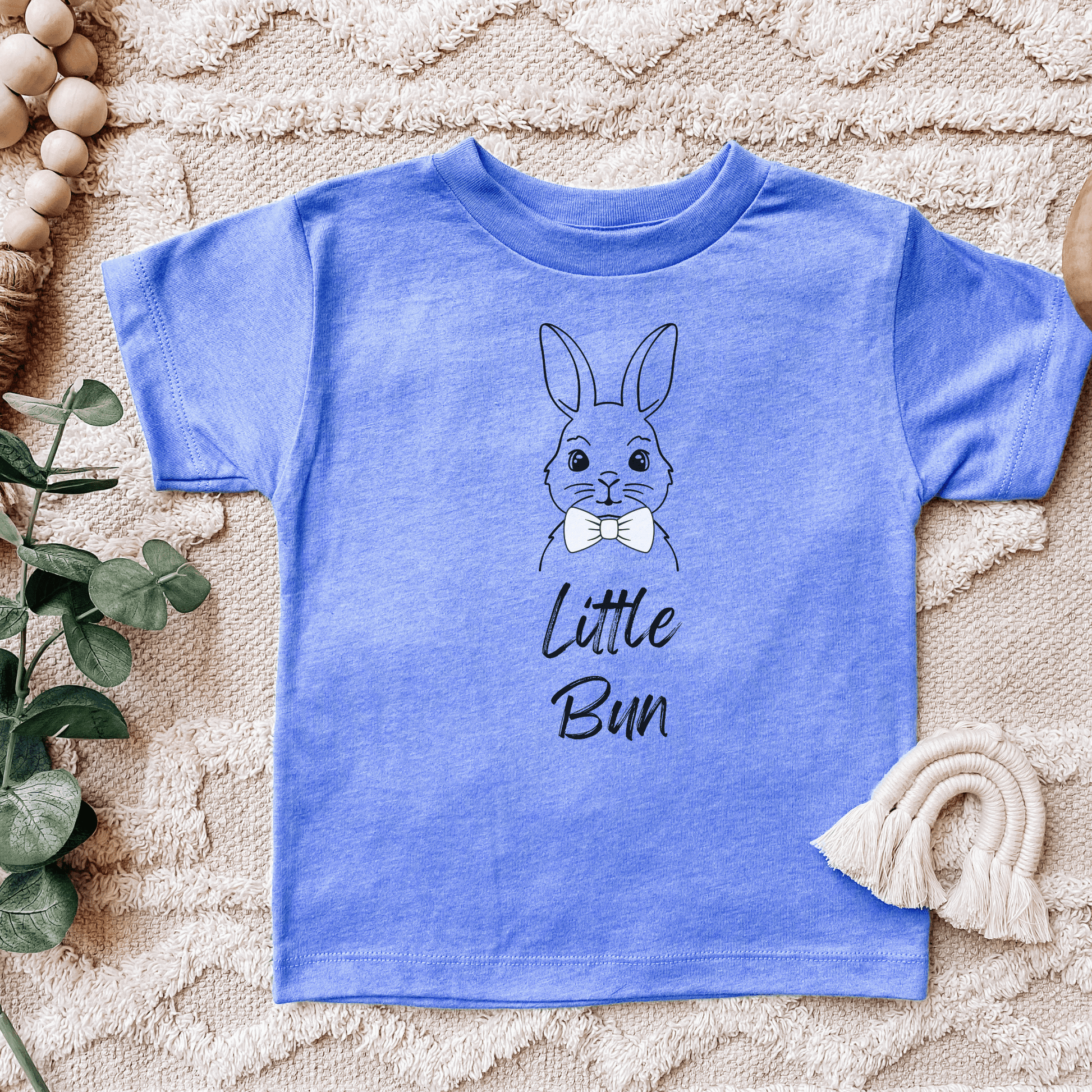 Little Bun Bowtie Toddler Short Sleeve Tee - Chester & Co.