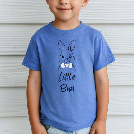 Little Bun Bowtie Toddler Short Sleeve Tee - Chester & Co.