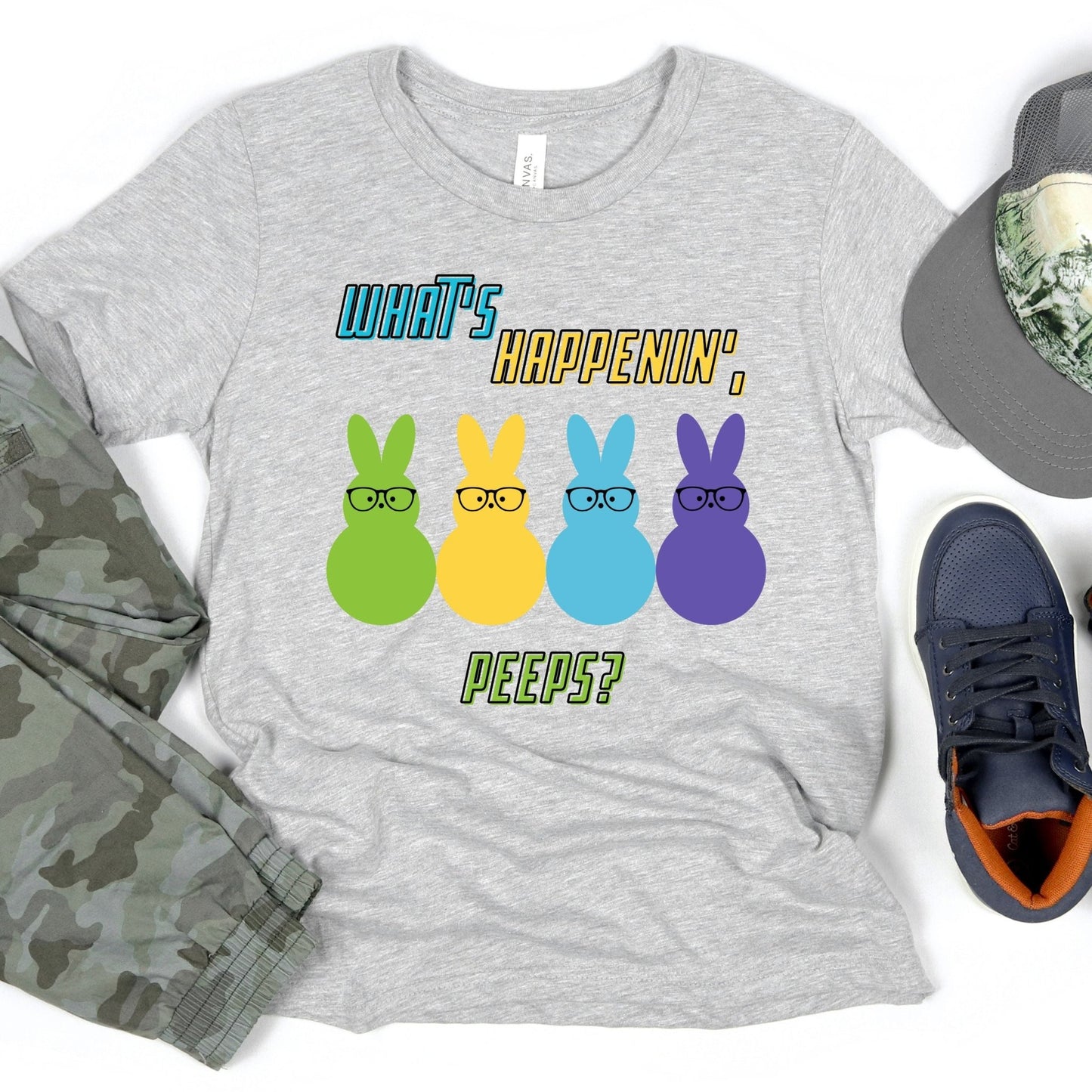 What's Happenin' Peeps Youth Short Sleeve T-Shirt - Chester & Co.
