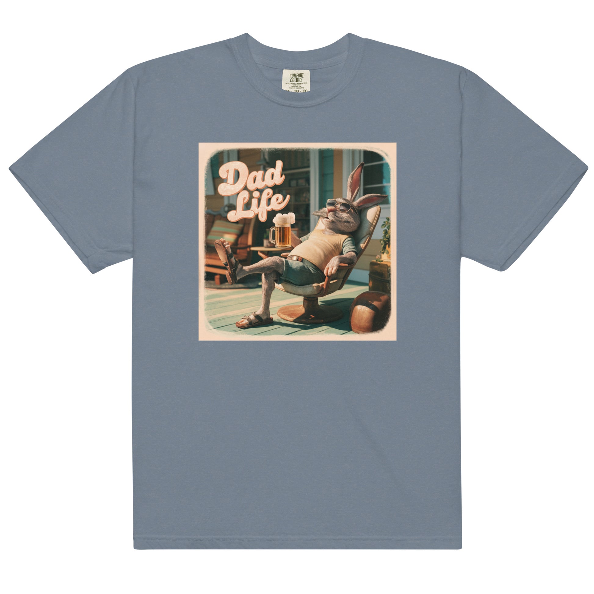 Dad Life Unisex Garment - Dyed Heavyweight T-Shirt - Chester & Co.