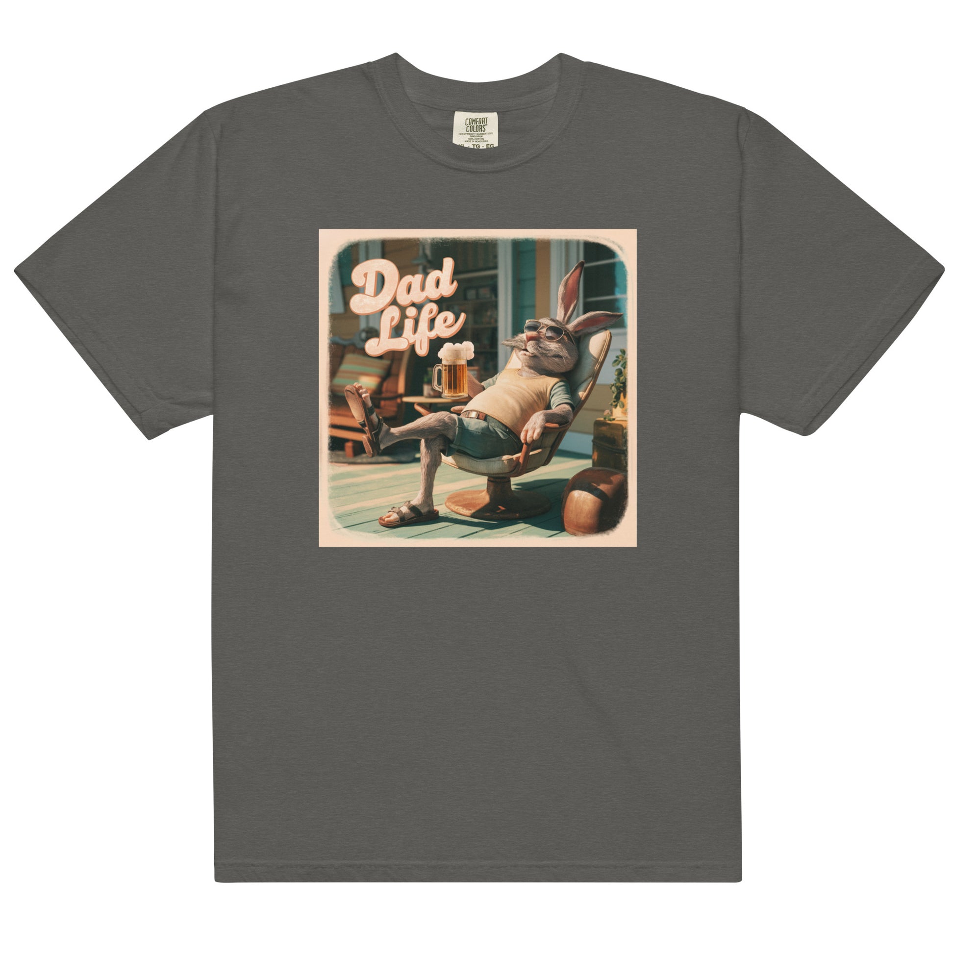 Dad Life Unisex Garment - Dyed Heavyweight T-Shirt - Chester & Co.