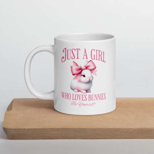 Just a Girl Who Loves Bunnies Mug - Chester & Co.