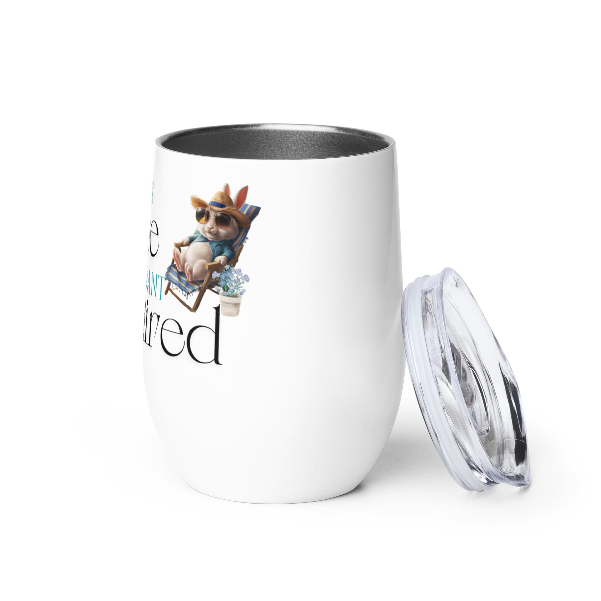 I'm Retired Wine Tumbler - Chester & Co.