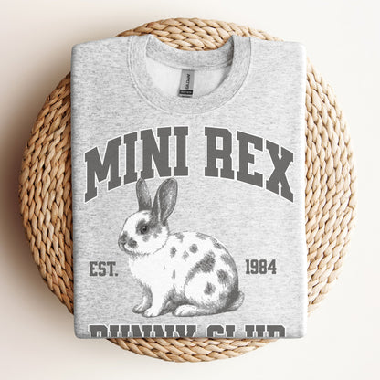 Mini Rex Bunny Club Unisex Sweatshirt - Chester & Co.