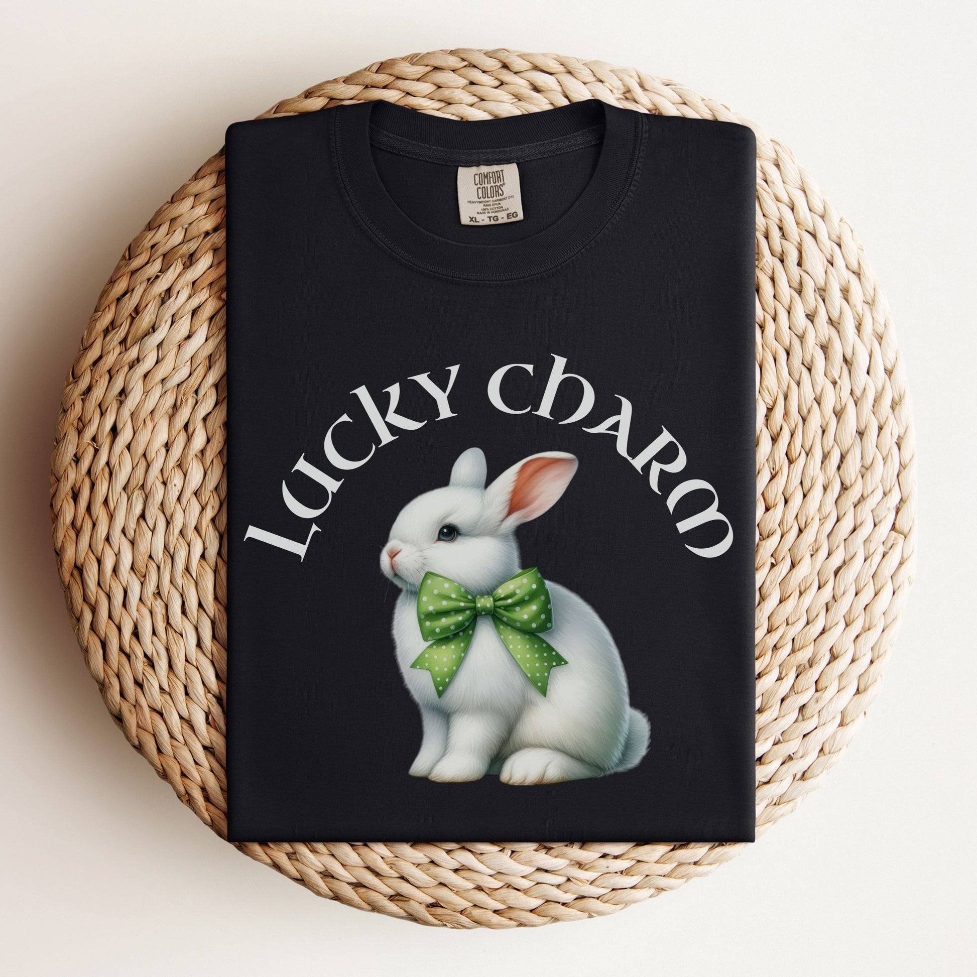 Lucky Charm Unisex Garment - dyed Heavyweight T-Shirt - Chester & Co.