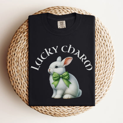 Lucky Charm Unisex Garment - dyed Heavyweight T-Shirt - Chester & Co.