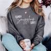 Bunny Snuggling Shirt Unisex Sweatshirt