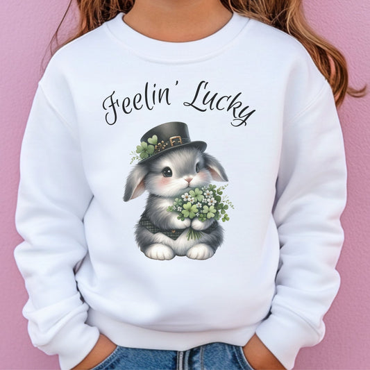 Feelin' Lucky Youth Crewneck Sweatshirt - Chester & Co.