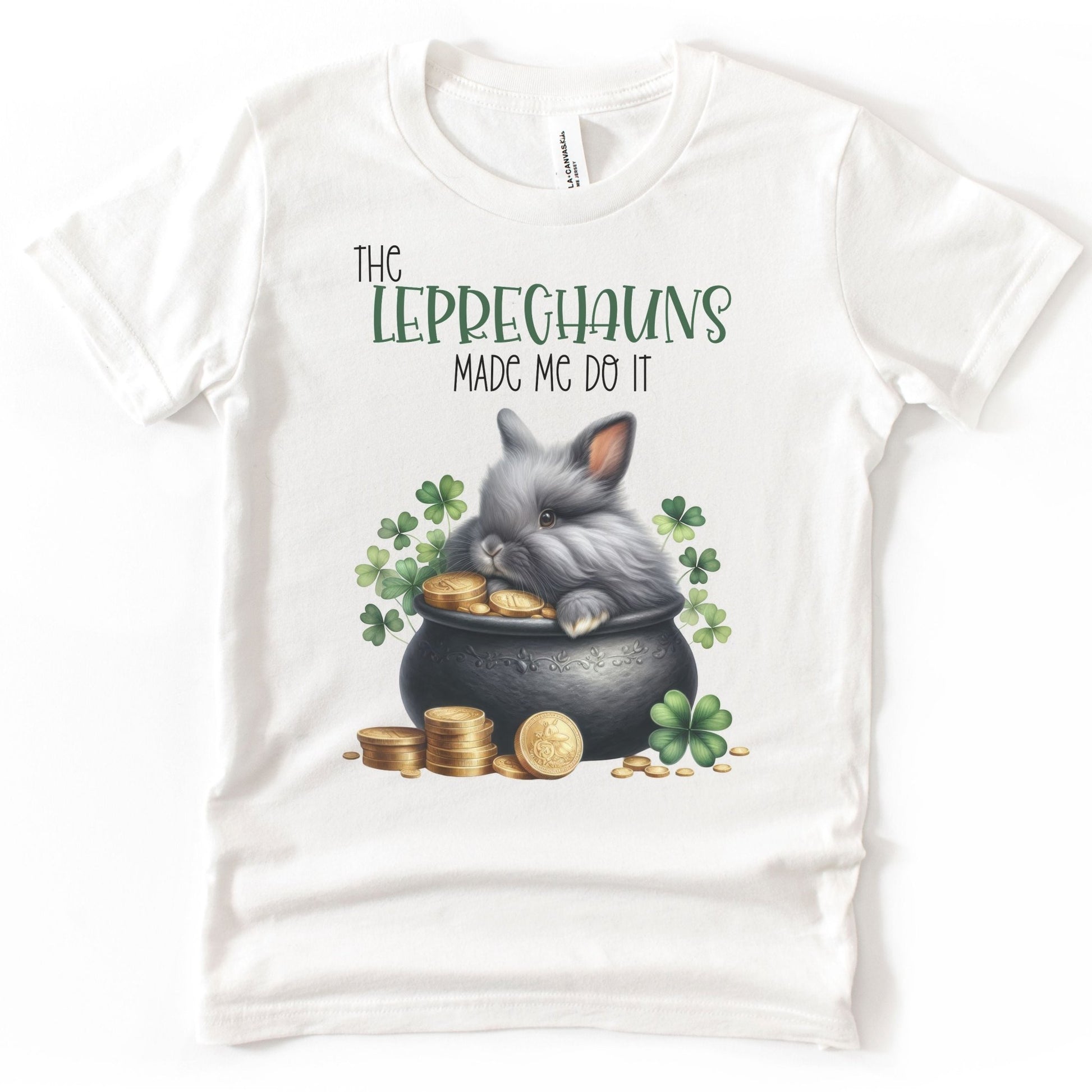 Leprechauns Made Me Youth Short Sleeve T-Shirt - Chester & Co.