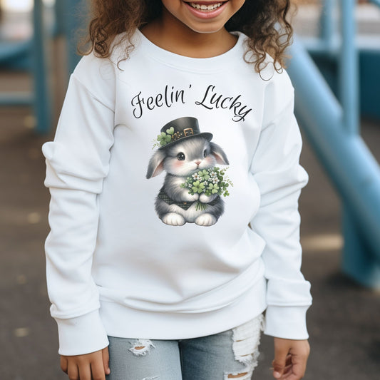 Feelin' Lucky Youth Crewneck Sweatshirt - Chester & Co.