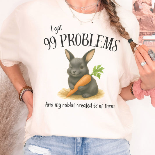 99 Problems Heavyweight T-Shirt - Chester & Co.