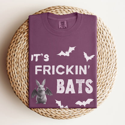 It's Frickin' Bats Unisex Garment - dyed Heavyweight T-Shirt - Chester & Co.