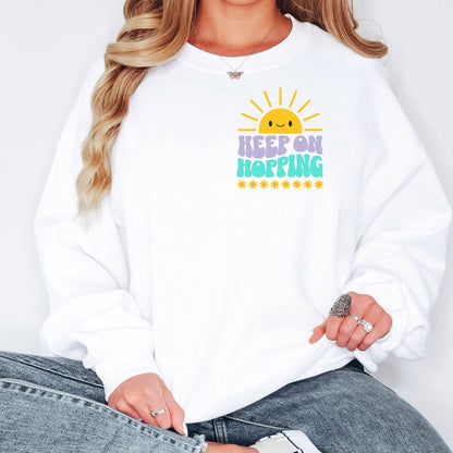 Keep On Hopping Unisex Sweatshirt - Chester & Co.